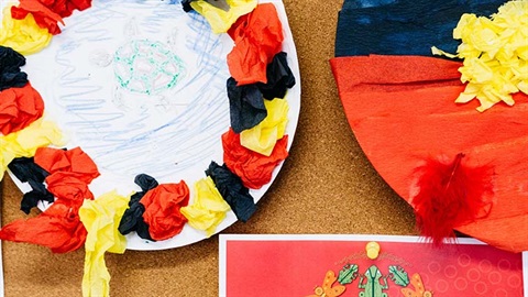 Childrens Aboriginal artwork